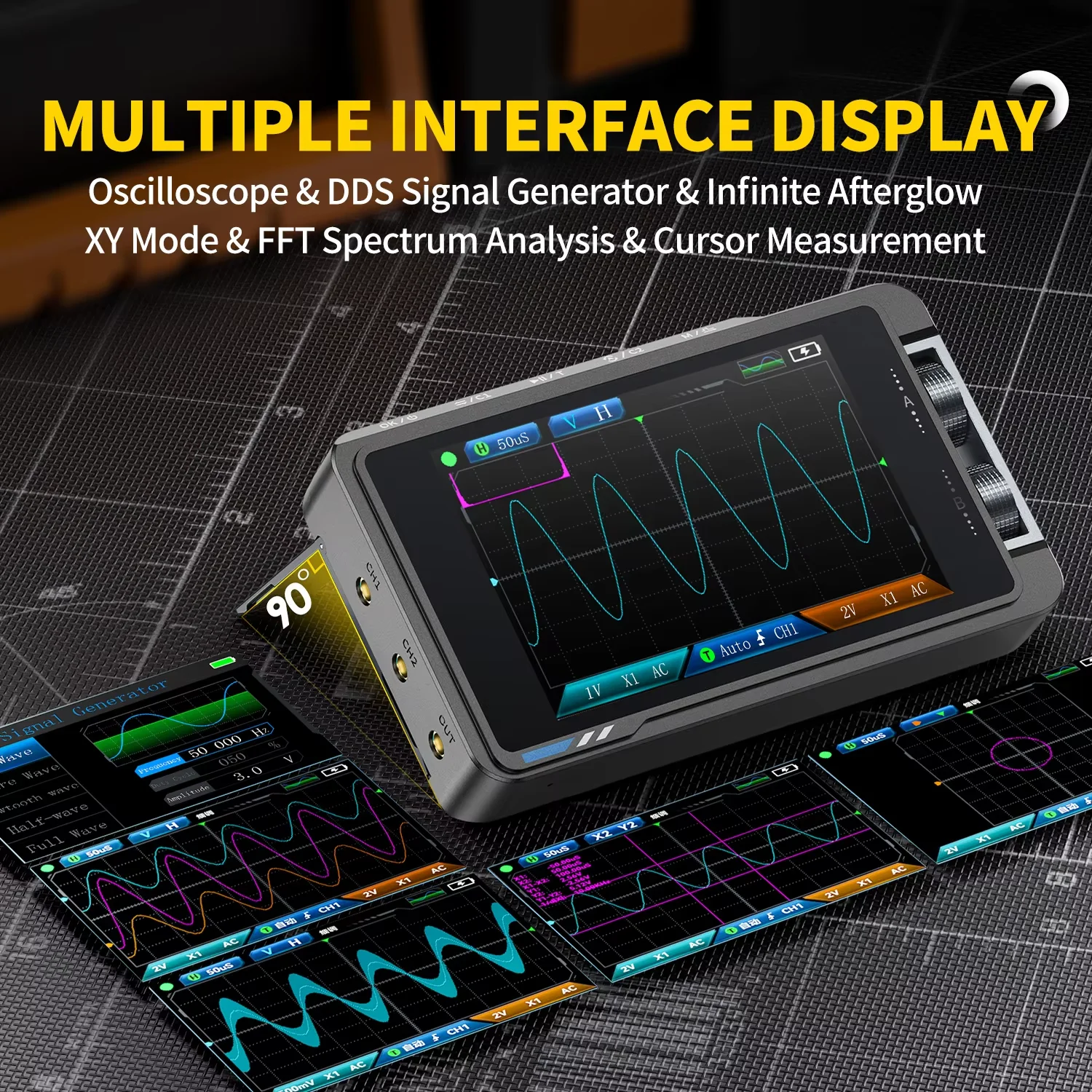 FNIRSI DS215H 2-in-1 휴대용 디지털 오 - Fnirsi Digital Oscilloscope Handheld 리뷰 및 가격