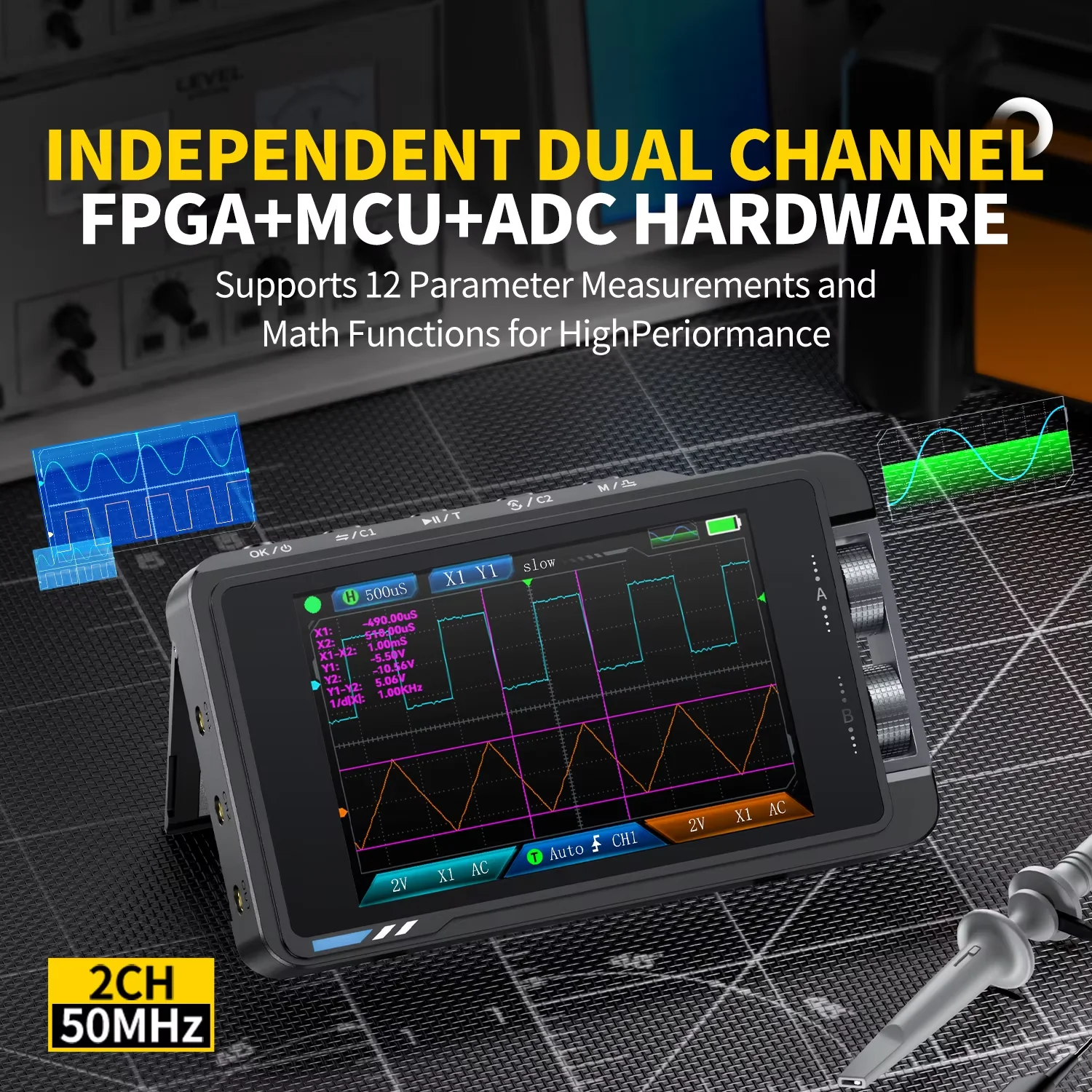 FNIRSI DS215H 2-in-1 휴대용 디지털 오 - Fnirsi Digital Oscilloscope Handheld 리뷰 및 가격