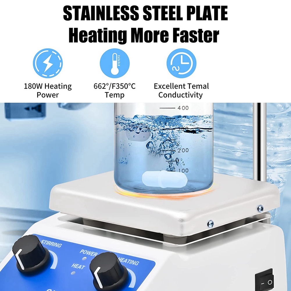 신상품-실험실용 자석 교반기 플레이트, 화학 장비용 고 - Lab Magnetic Stirrer Hot Plate 리뷰 및 가격