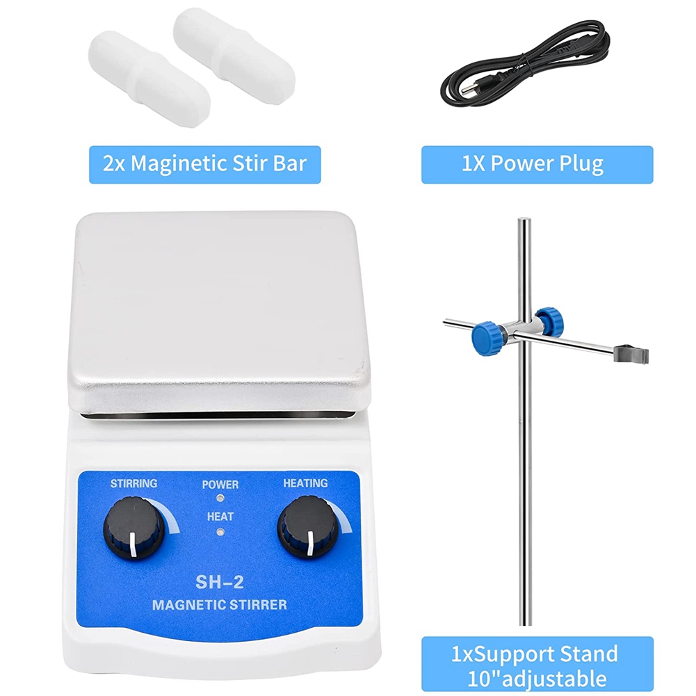 신상품-실험실용 자석 교반기 플레이트, 화학 장비용 고 - Lab Magnetic Stirrer Hot Plate 리뷰 및 가격