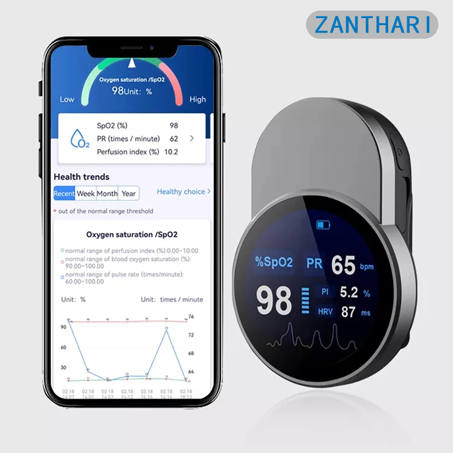 손가락에 착용하는 휴대용 맥박 산소 포화도 측정기, S - Pulse Oximeter Fingertip Rechargeable 리뷰 및 가격
