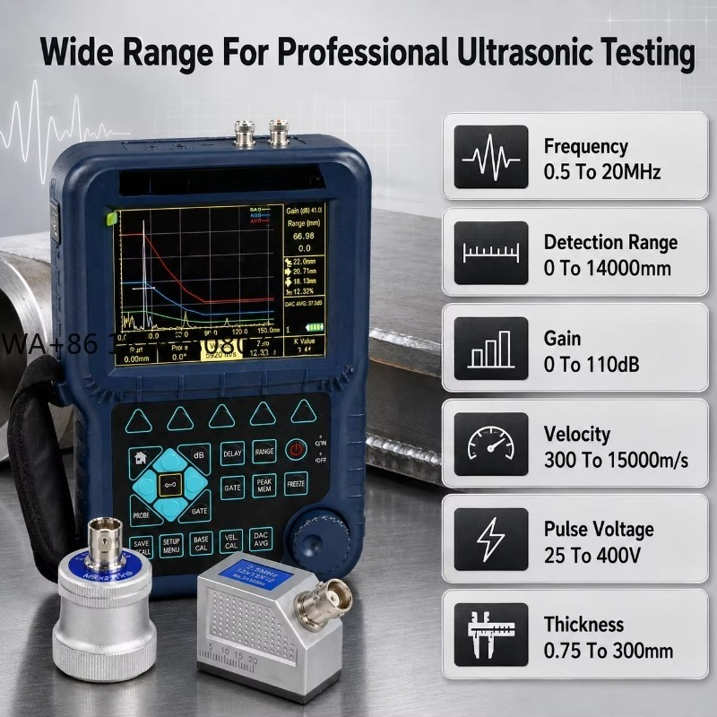소형 초음파 결함 탐지기 휴대용 NDT 검사 장비 -  - Test Instruments 리뷰 및 가격