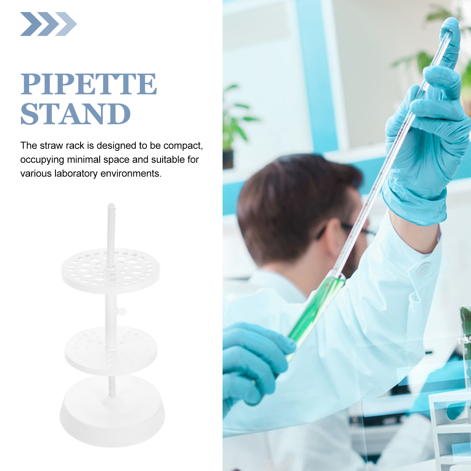 플라스틱 피펫용 원형 스탠드, 실험실용 수직형 홀더,  - Lab Equipment 리뷰 및 가격