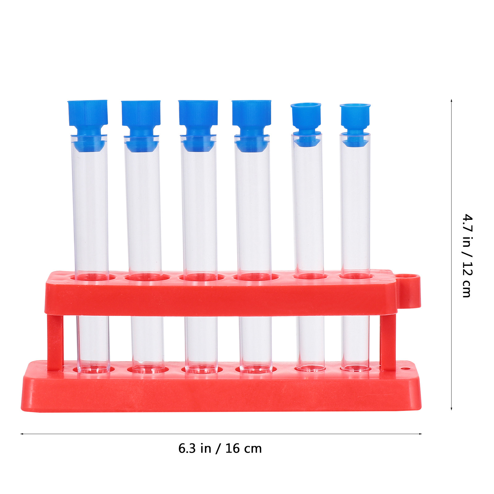 실험용 플라스틱 시험관 세트(랙 포함) – 고품질 실험 - Lab Equipment 리뷰 및 가격