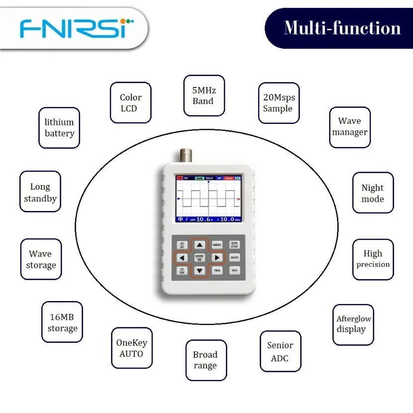 1개입 DSO FNIRSI PRO 휴대용 미니 디지털  - Fnirsi Digital Oscilloscope Handheld 리뷰 및 가격