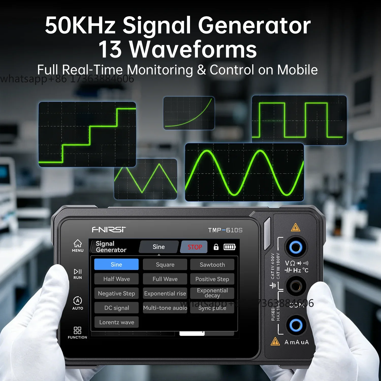 FNIRSI TMP-610S 디지털 멀티미터, 60,0 - Fnirsi Digital Oscilloscope Handheld 리뷰 및 가격