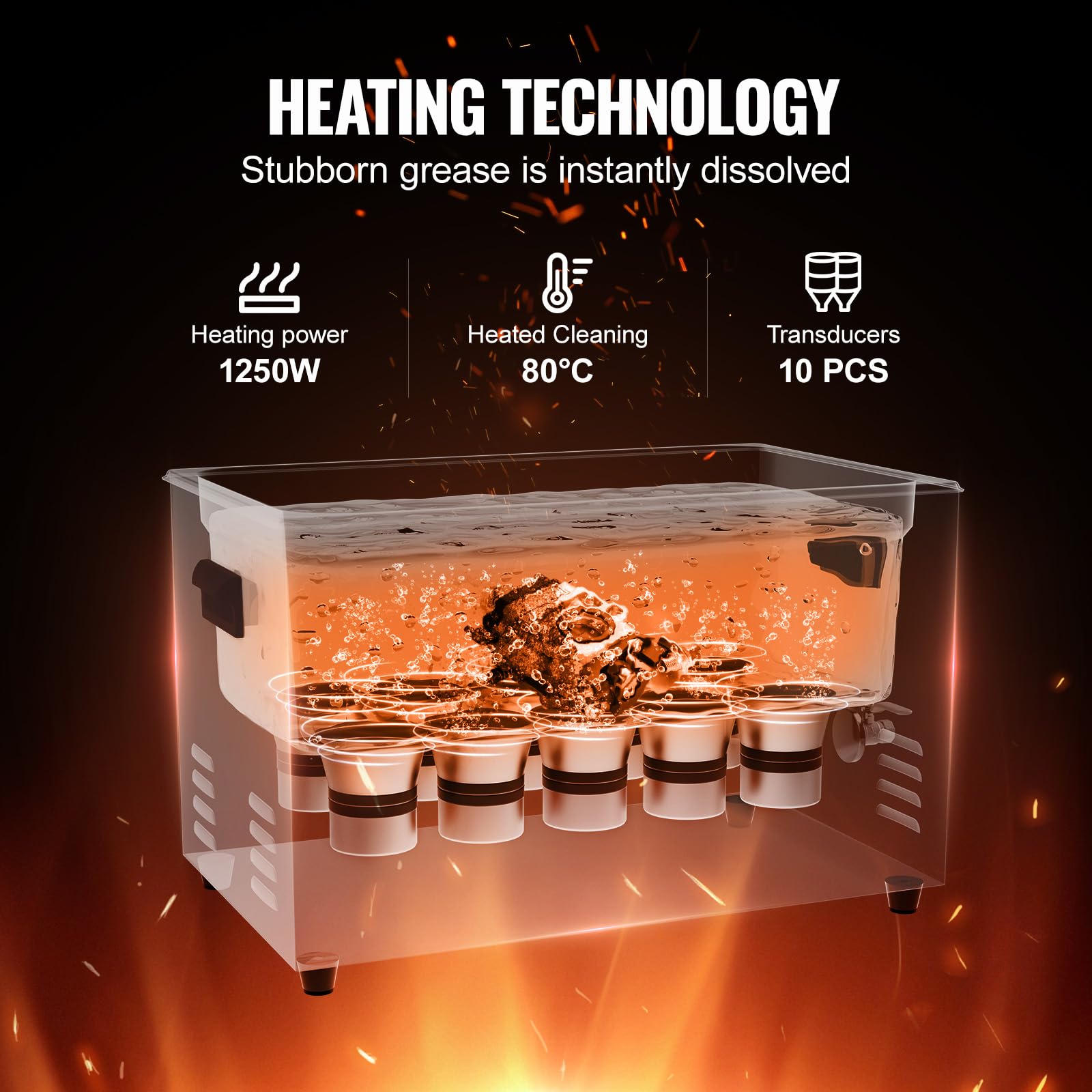 30L 용량의 초음파 세척기, 600W 디지털 초음파  - Ultrasonic Cleaner 30L Industrial 리뷰 및 가격
