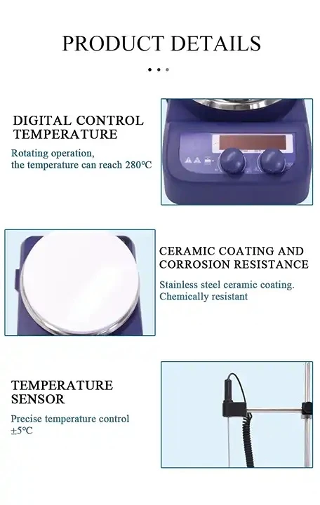 MS-H280-PRO 산업용 가열식 자석 교반기 믹서  - Lab Magnetic Stirrer Hot Plate 리뷰 및 가격