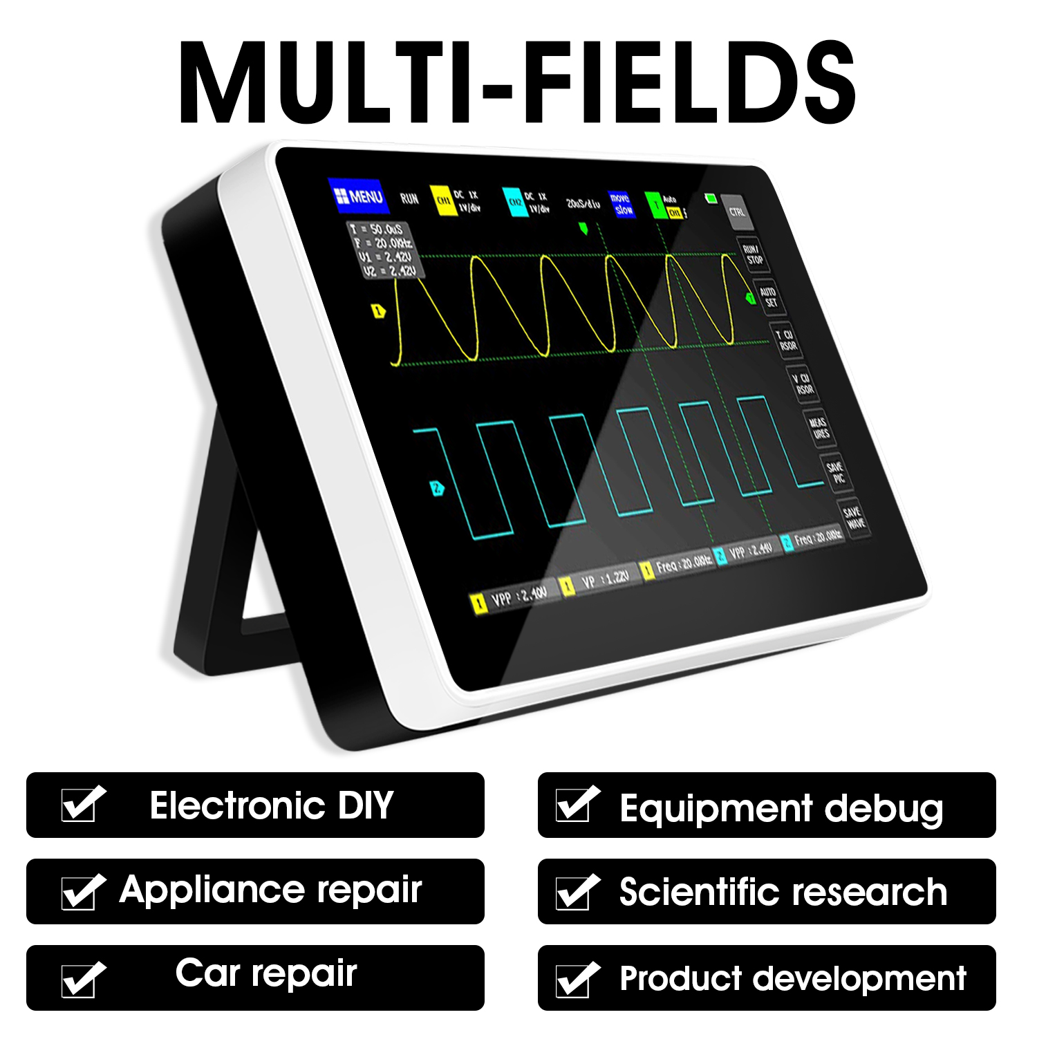 FNIRSI 1013D Plus 휴대용 디지털 오실로스 - Fnirsi Digital Oscilloscope Handheld 리뷰 및 가격