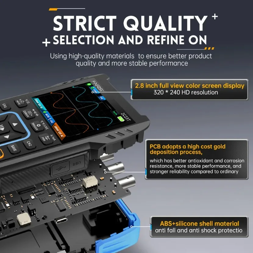 FNIRSI 2C23T 휴대용 디지털 오실로스코프 겸  - Fnirsi Digital Oscilloscope Handheld 리뷰 및 가격