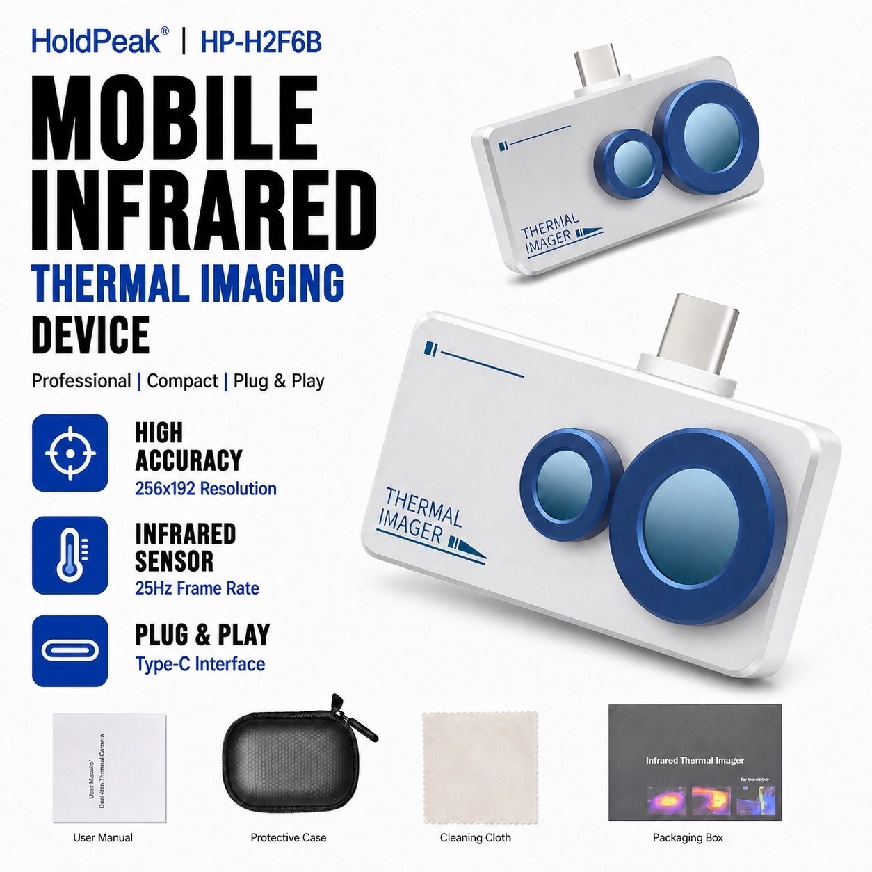 안드로이드 폰용 열화상 카메라 256×192 USB‑C - Thermal Imaging Camera Pcb Repair 리뷰 및 가격