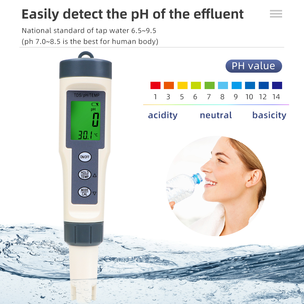 디지털 TDS PH 측정기 온도 측정 펜 3-in-1  - Ph Meter Digital Water Tester 리뷰 및 가격