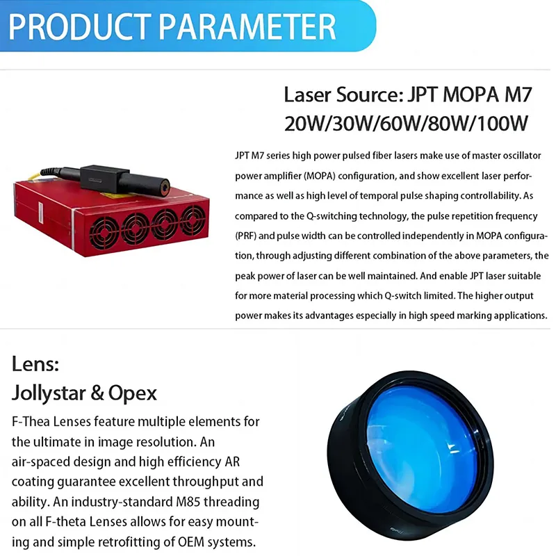 새로운 지능형 감지 기능이 탑재된 2.5D 3D Max - Fiber Laser Marking Machine 30W 리뷰 및 가격